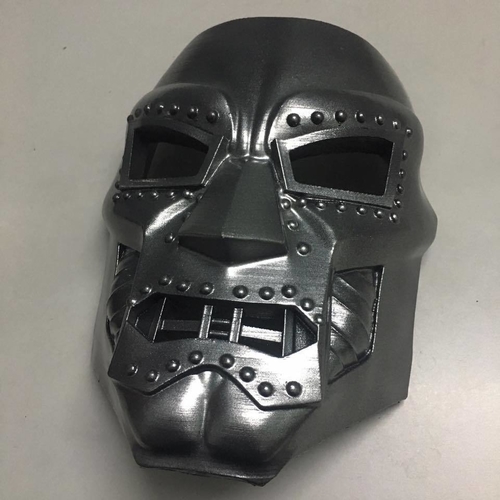 ​Doom mask - Helmet Marvel Cosplay 3D print model 3D Print 211304