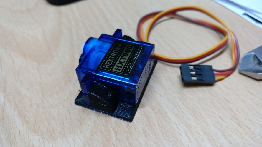 Hextronic HXT900 Servo holder 3D Print 211311