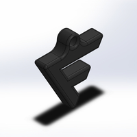 Small Letter F Locket 3D Printing 211351