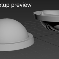 Anime Head_Fondant Molder_30mm - Thumbnail 3