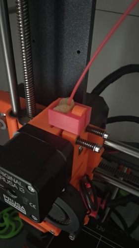 Prusa i3 MK2 Filament Cleaner 3D Print 211370