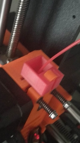 Prusa i3 MK2 Filament Cleaner 3D Print 211373