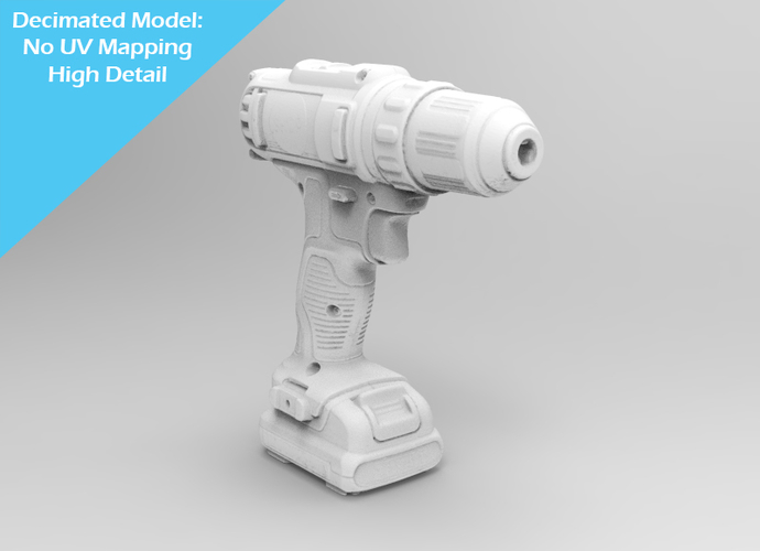Drill Prop Asset 3D Print 211385