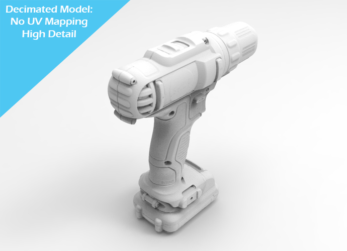 Drill Prop Asset 3D Print 211387