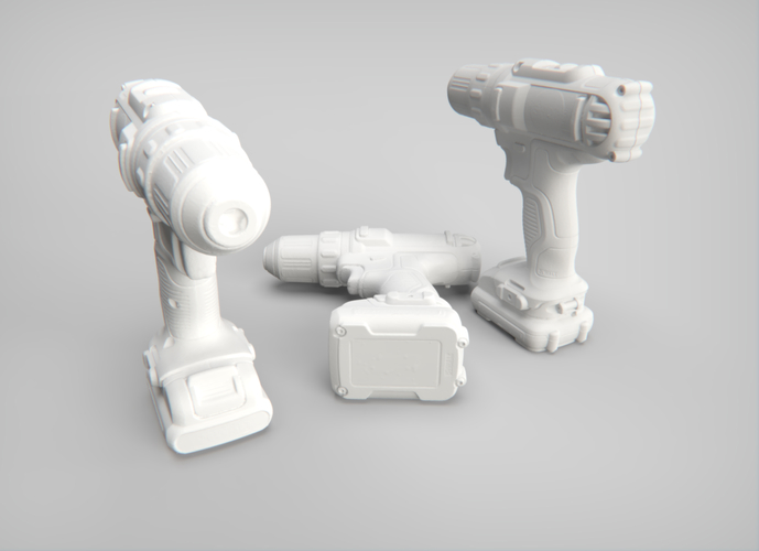 Drill Prop Asset 3D Print 211390