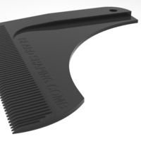 beard shaping comb - Thumbnail 5