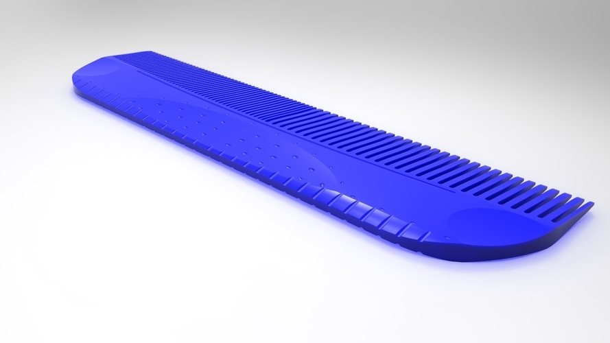 ergonomic comb 3D Print 211429