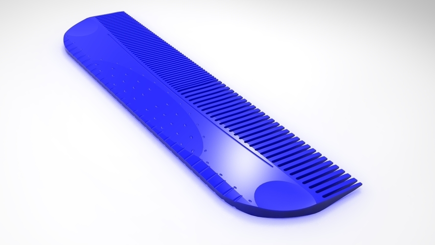 ergonomic comb 3D Print 211430