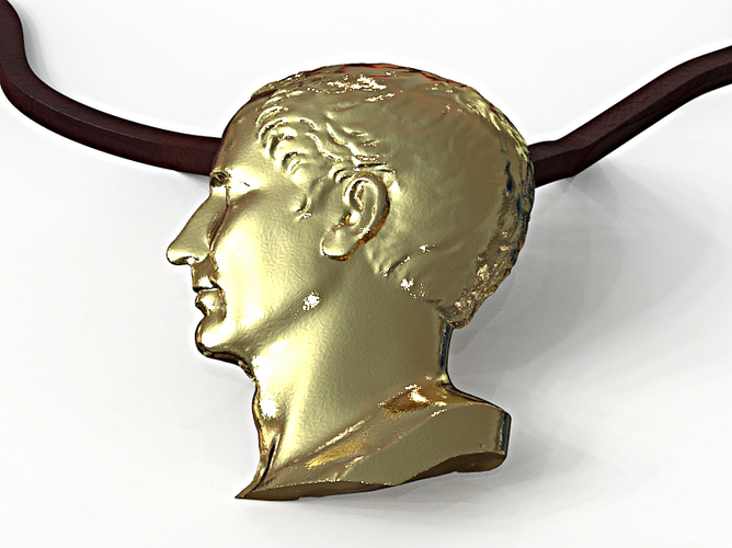 Julius Caesar pendant 3D Print 211466