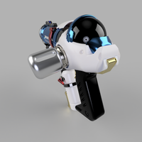 DIY Overwatch real size Mei Endothermic Blaster HQ printable kit - Thumbnail 4