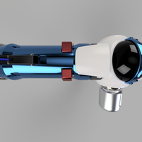 DIY Overwatch real size Mei Endothermic Blaster HQ printable kit - Thumbnail 7