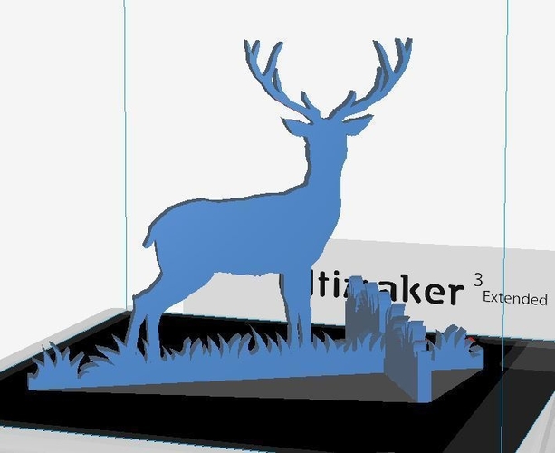 Deer Jewelry 3D Print 211510