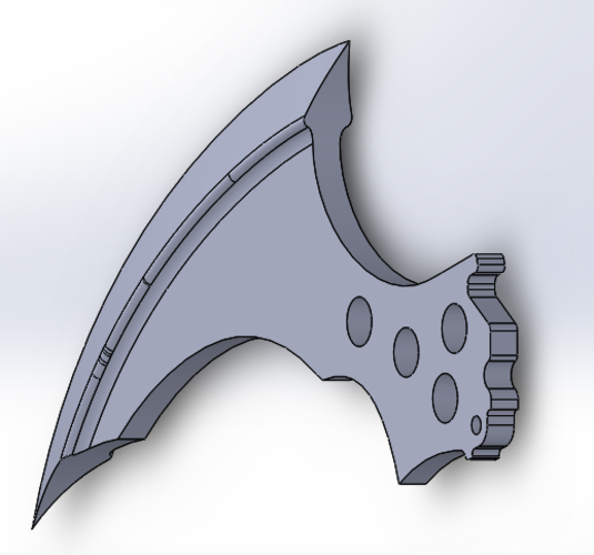 Batman Arkham Series Batarang 3D Print 211542