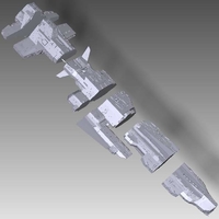 Stargate Atlantis Aurora-class battlecruiser - Thumbnail 15