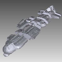 Stargate Atlantis Aurora-class battlecruiser - Thumbnail 16