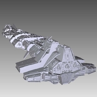 Stargate Atlantis Aurora-class battlecruiser - Thumbnail 17