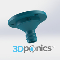 Drip Nozzle (3/4 inch, 4 hole) - 3Dponics Drip Hydroponics - Thumbnail 2