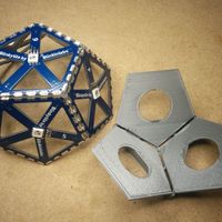 Small Blinkytile ball solder jig 3D Printing 21186