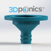 Drip Nozzle (3/4 inch, 4 hole) - 3Dponics Drip Hydroponics - Thumbnail 4