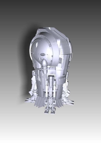 3D Printed Prometheus spaceship from Prometheus movie by ...