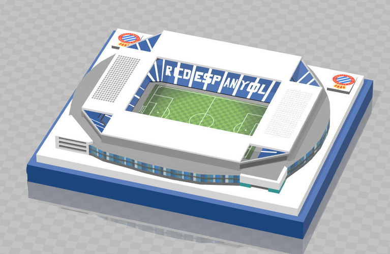 Espanyol - RCDE Stadium 3D Print 212001