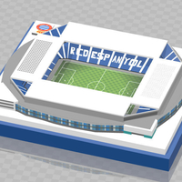 Small Espanyol - RCDE Stadium 3D Printing 212001