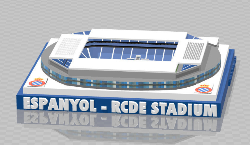 Espanyol - RCDE Stadium 3D Print 212003