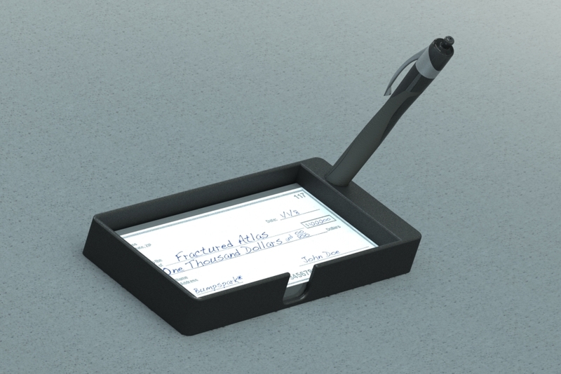 Checkbook & Pen Holder