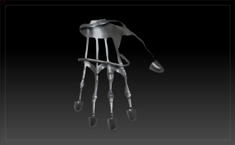Borg Implants of Seven of Nine. Jeri Ryan. Star Trek 3D Print 212361