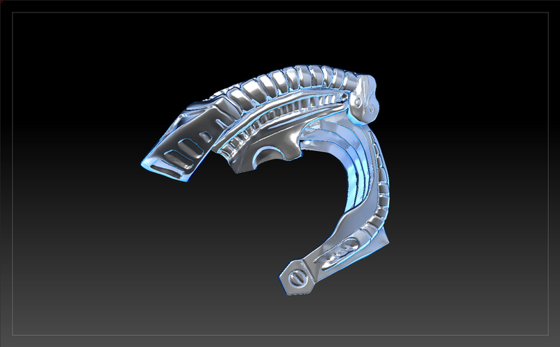 Borg Implants of Seven of Nine. Jeri Ryan. Star Trek 3D Print 212365