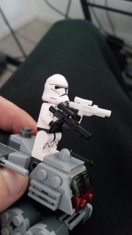 3D Printed Lego Storm Trooper Blaster by steven_dakh