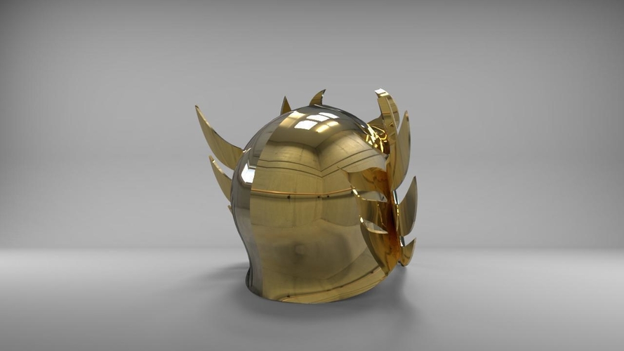 Libra helmet from Saint Seiya 3D Print 212382