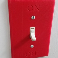 ON/OFF Wall Plate for Light Switch - Thumbnail 2