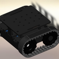 ZUMO chassis + d.c. Motor Driver + RoboGuts™ + PICAXE 28X2 - Thumbnail 5