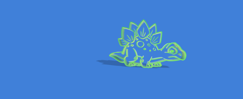 Stegosaurio cookie cutter 