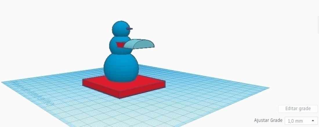 headfone snowman 3D Print 212521