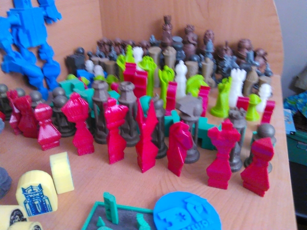 Triangle Chess Set