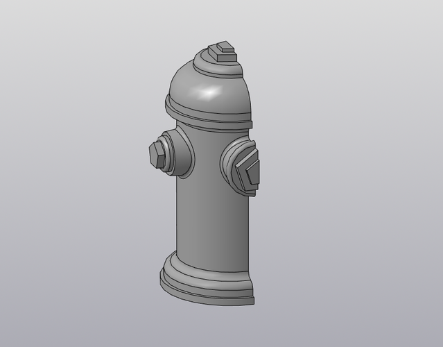 Fingerboard Fire Hydrant 3D Print 212599