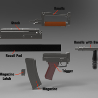 OTs-14 Groza A Russian Assault Rifle - Thumbnail 3
