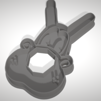 Small BORIS (from BENDY) COOKIE CUTTER 3D Printing 212738