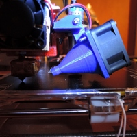 Sintron MK8 Extruder Z-Sensor and Cooling Fan bracket - Thumbnail 3