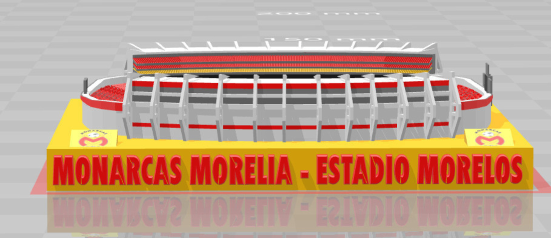 Monarcas Morelia - Estadio Morelos 3D Print 212965