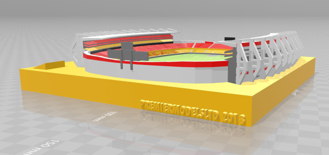 Monarcas Morelia - Estadio Morelos 3D Print 212967