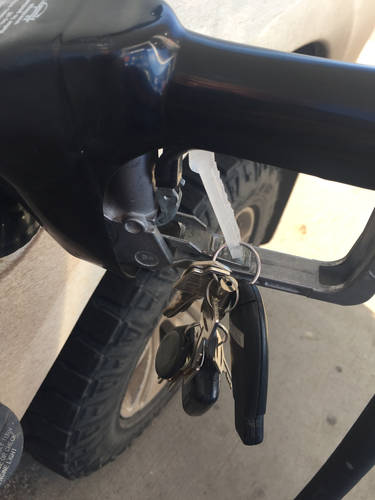 KeyChain that was used at gas pumps. Who Knew!