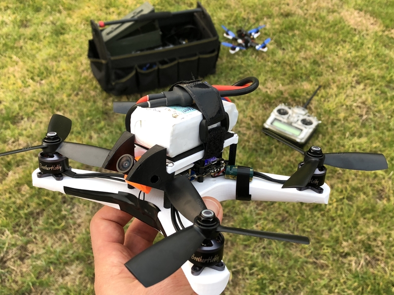Birdbone ABS1-4DC 180mm Mini-Quad Frame