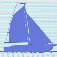 SAILING BOAT FOR WALL DECORATION_5 - Thumbnail 2