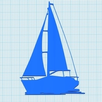 Sailing boat for wall decoration_4 - Thumbnail 1