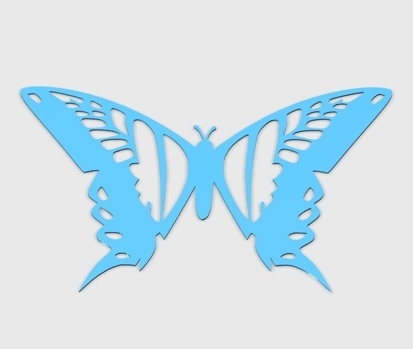 Wall Butterfly  3D Print 213058