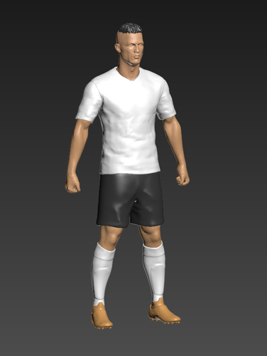 Cristiano Ronaldo V2 3D Print 213197