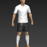 Small Cristiano Ronaldo V2 3D Printing 213197